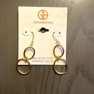 Giani Bernini Earrings 18k Gold over Sterling Silver